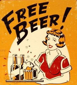 Free beer!